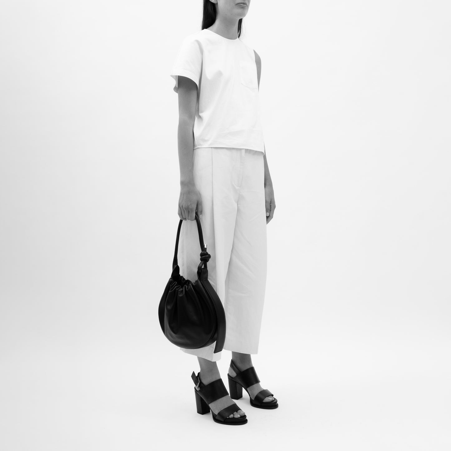 INA BAG MEDIUM PEBBLE INDIGO