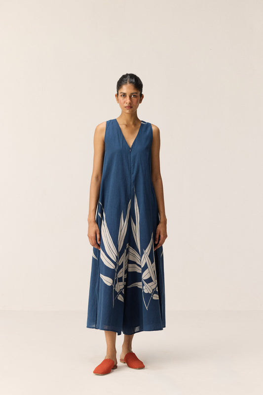 Blue Fern Jumpsuit