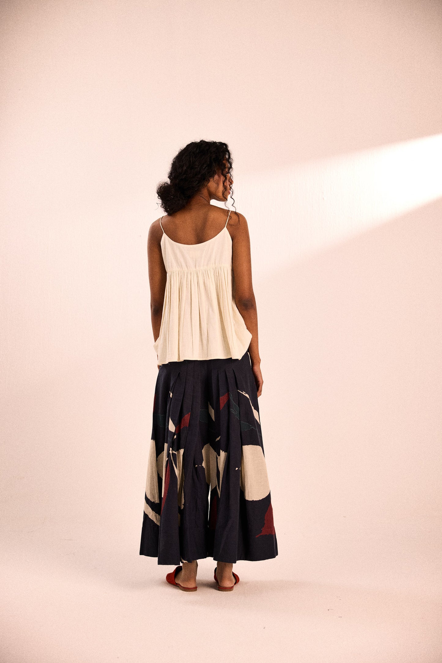 Aba Pleated Pants