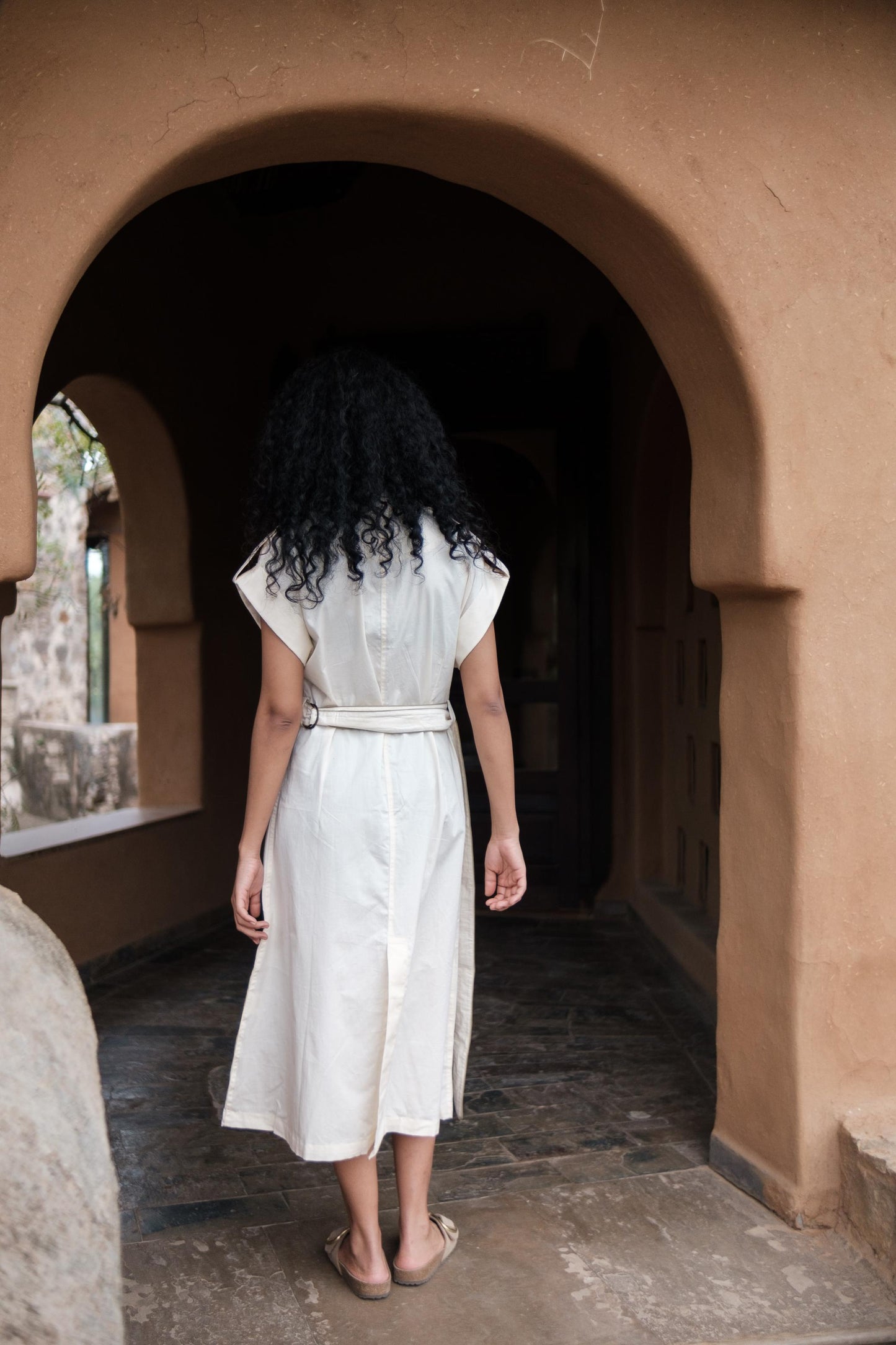 Harajuku Trench Ecru