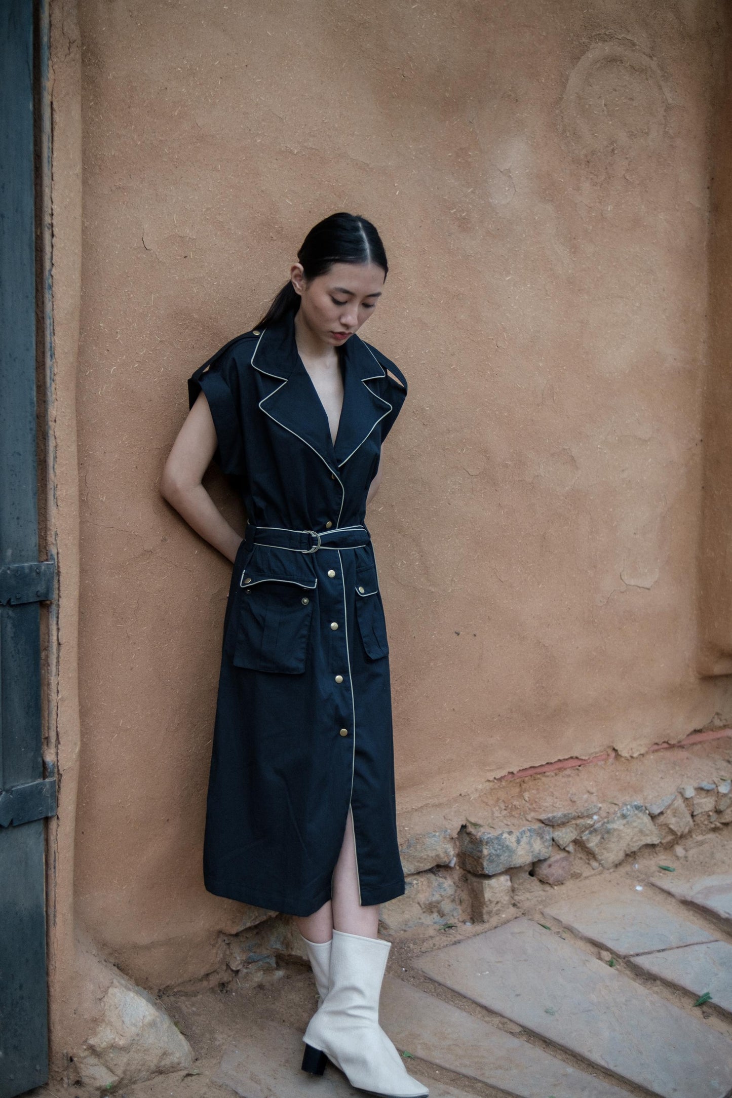 Harajuku Trench Black