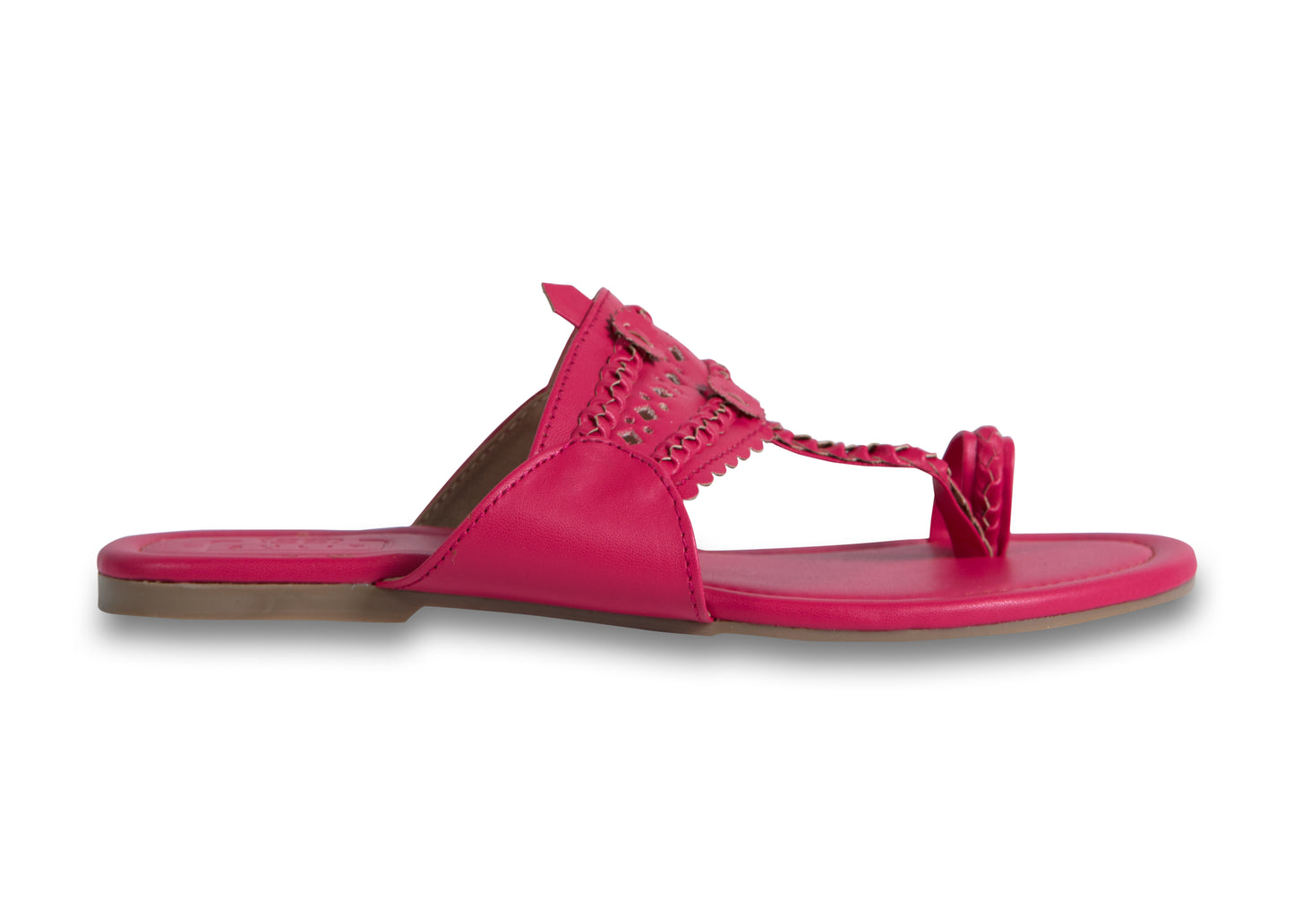 Fuschia Pink Kolhapuri