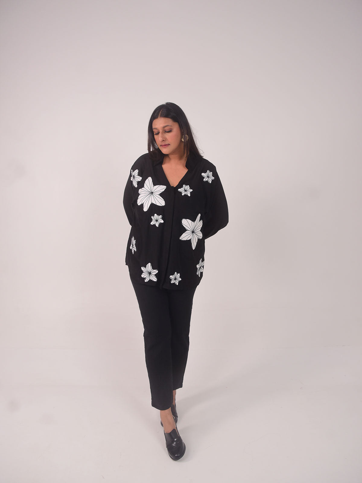 Nyx Applique Modal Shirt