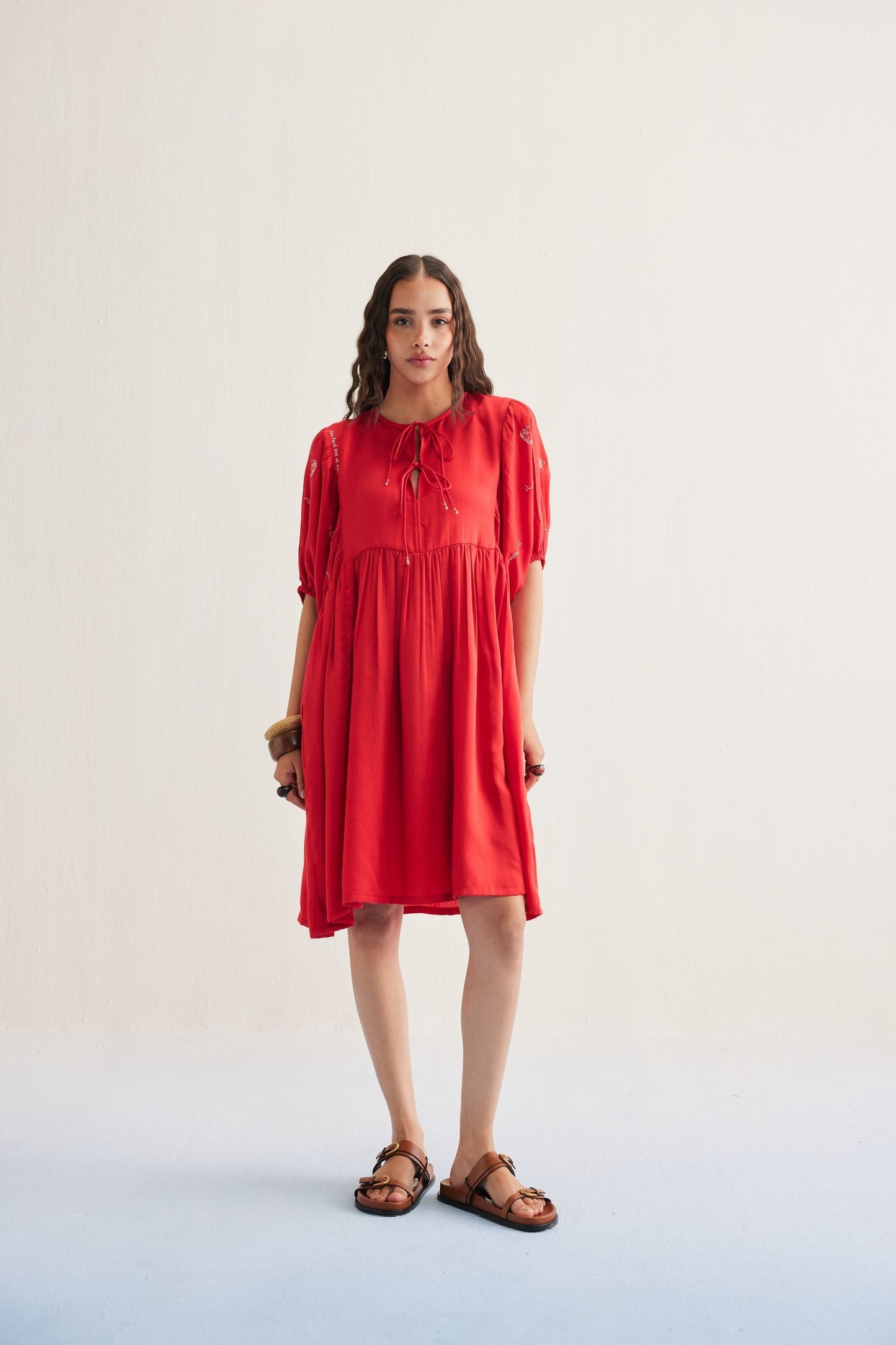 Ocean Wilds Tencel Dress