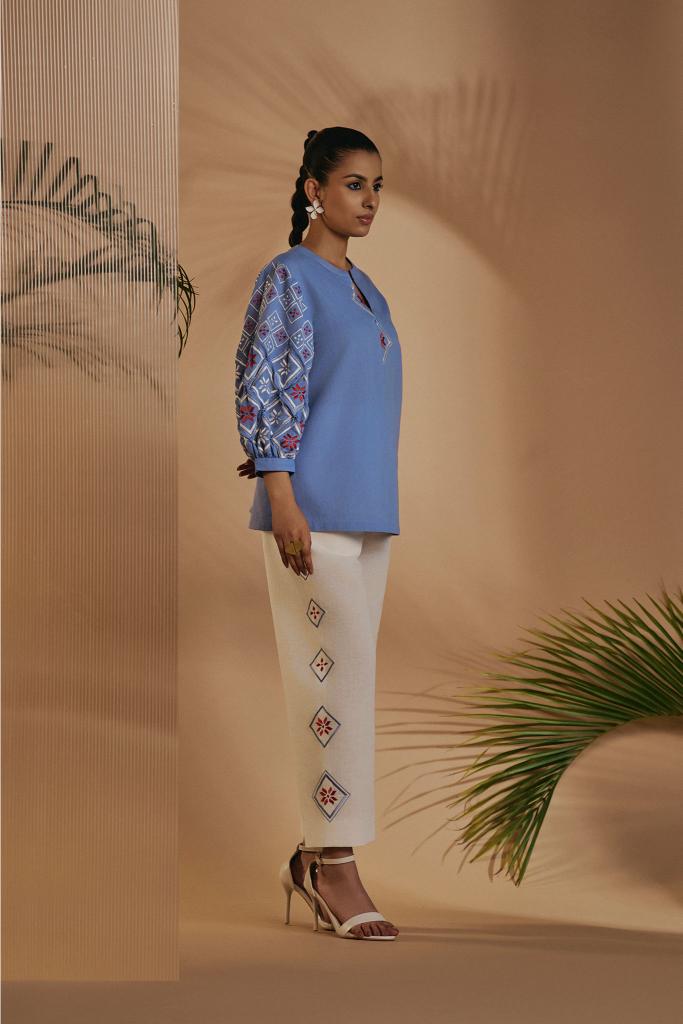 Blue Rainforest Co-ord Set