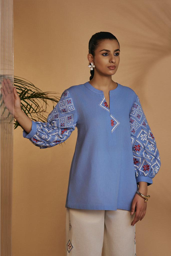 Blue Rainforest Co-ord Set