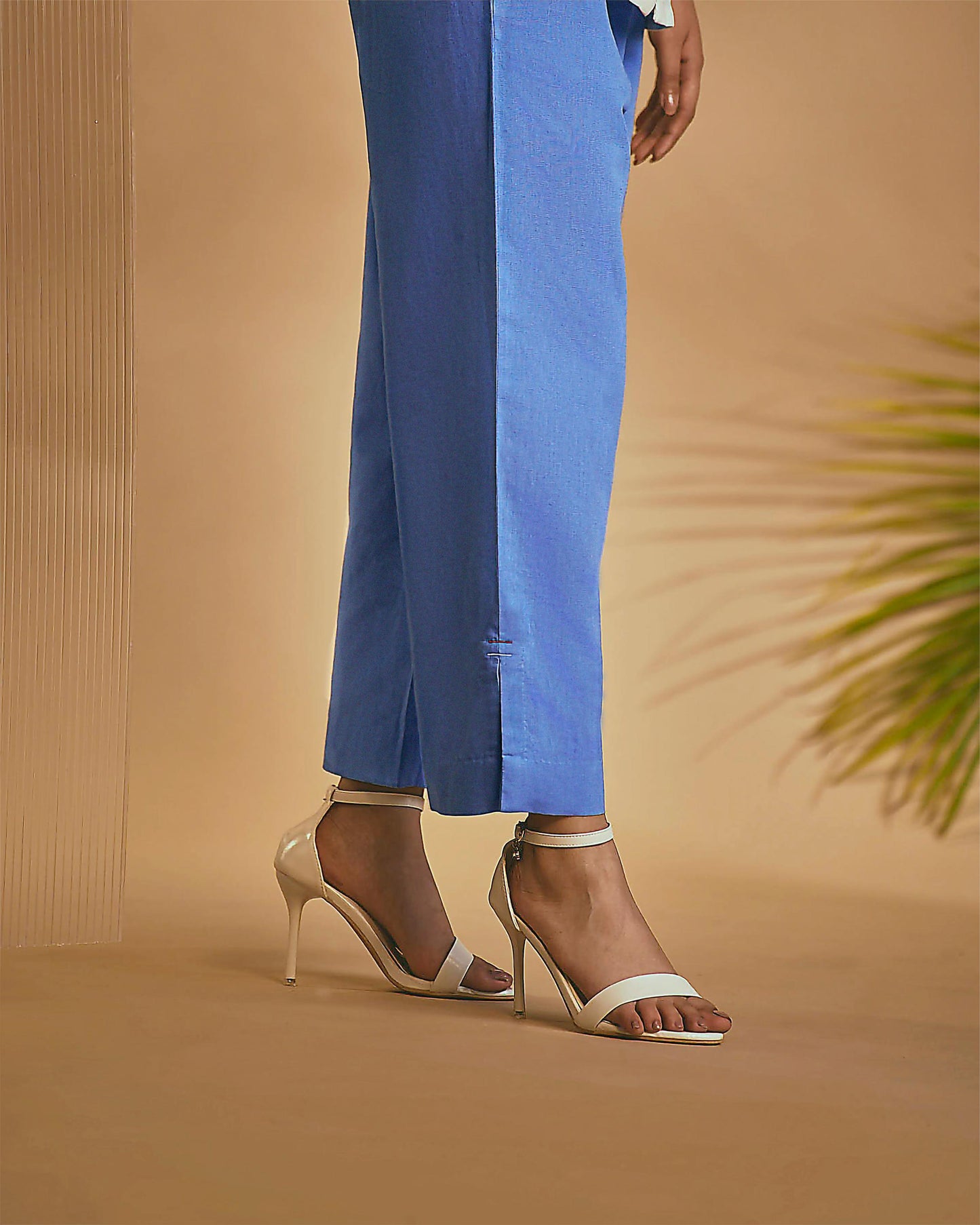 Blue Flora Pant
