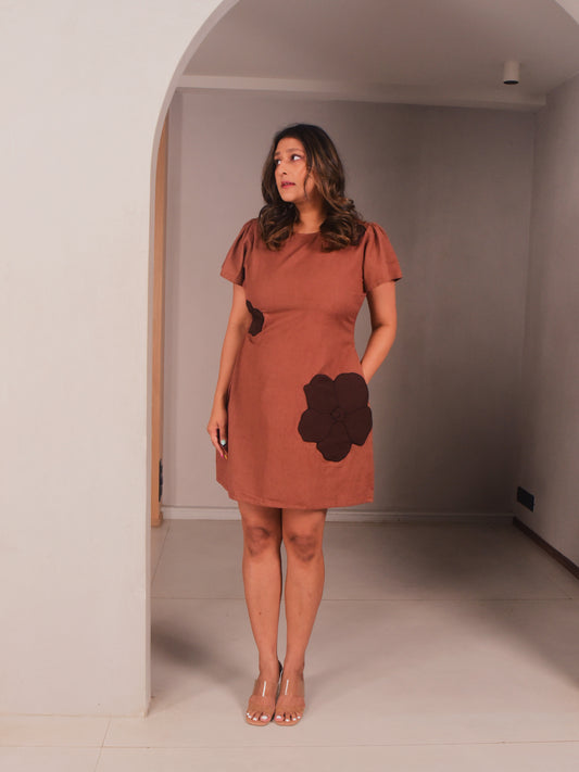 Rae Applique Short Dress