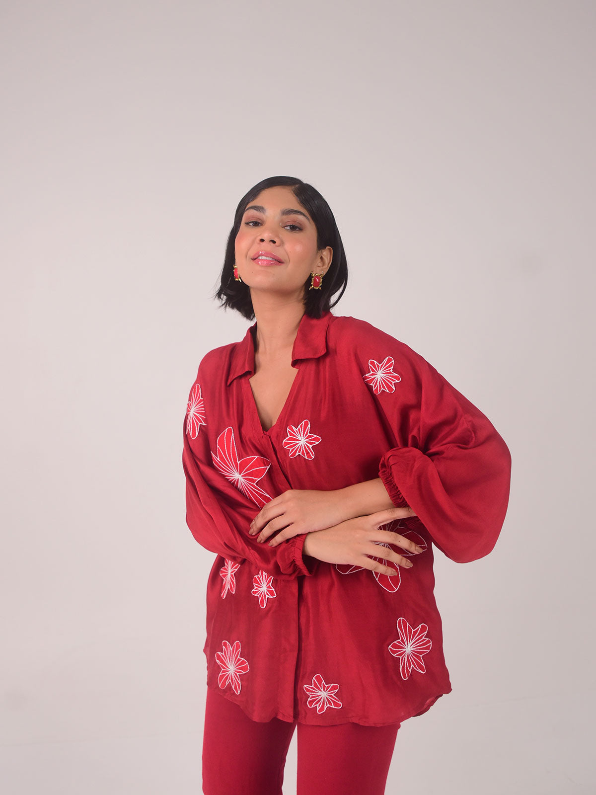 Rue Applique Modal Shirt