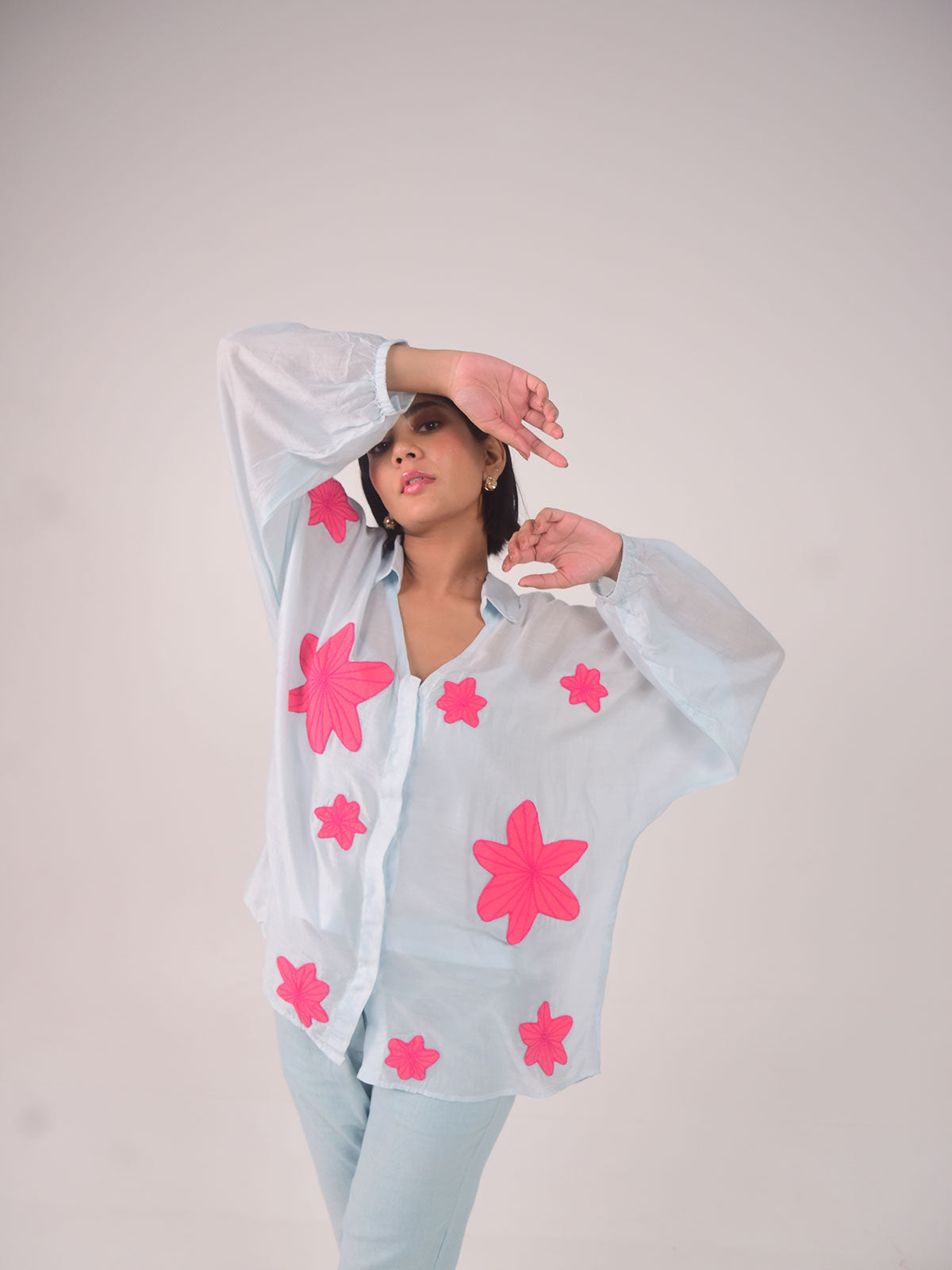 Sadie Applique Modal Shirt