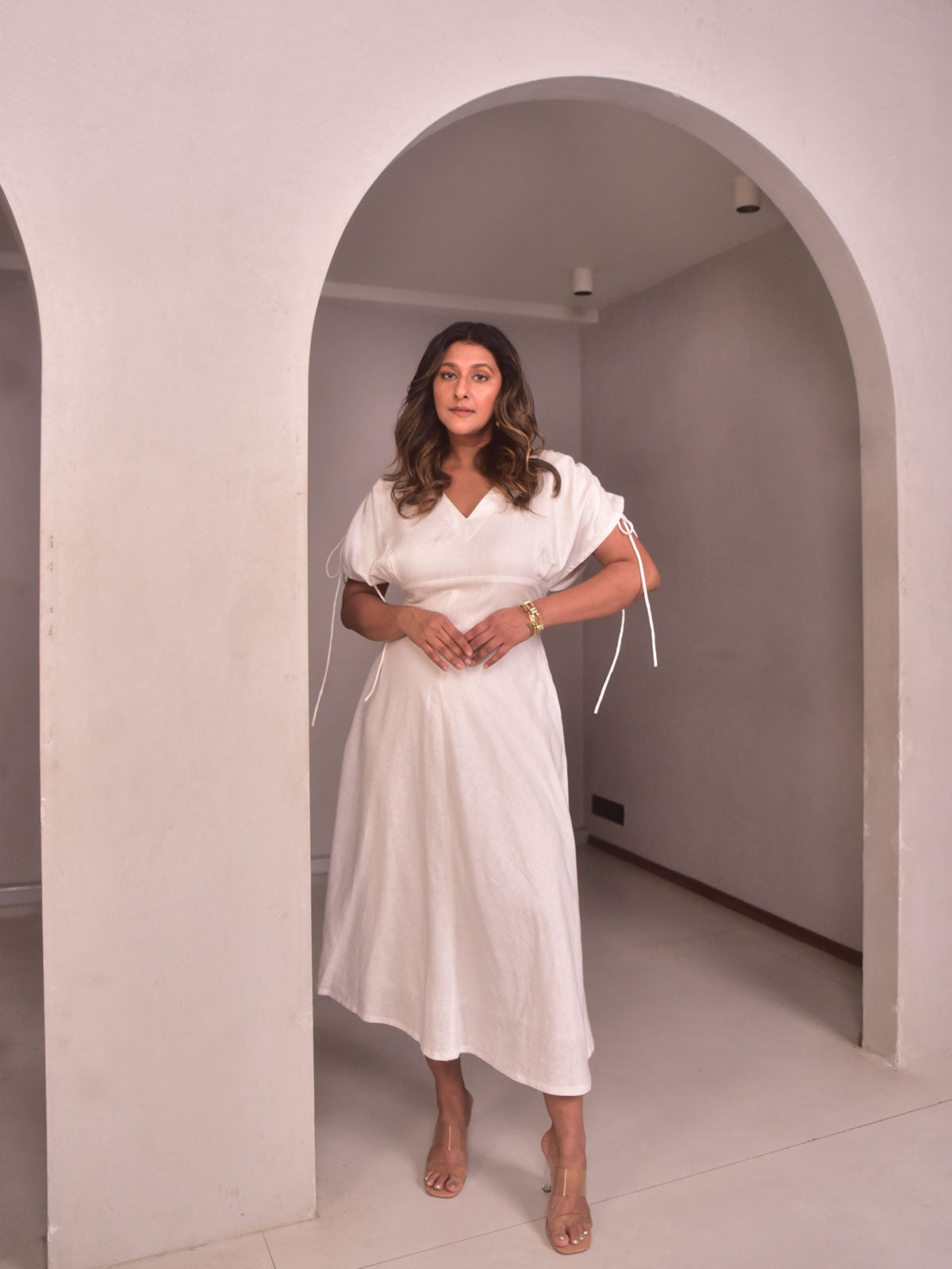 Sophie Day Dress - White