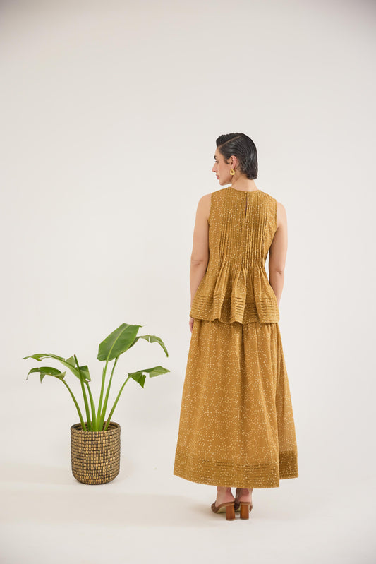 Mustard Mirage Top