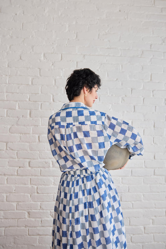 Blue Pixel Shirt
