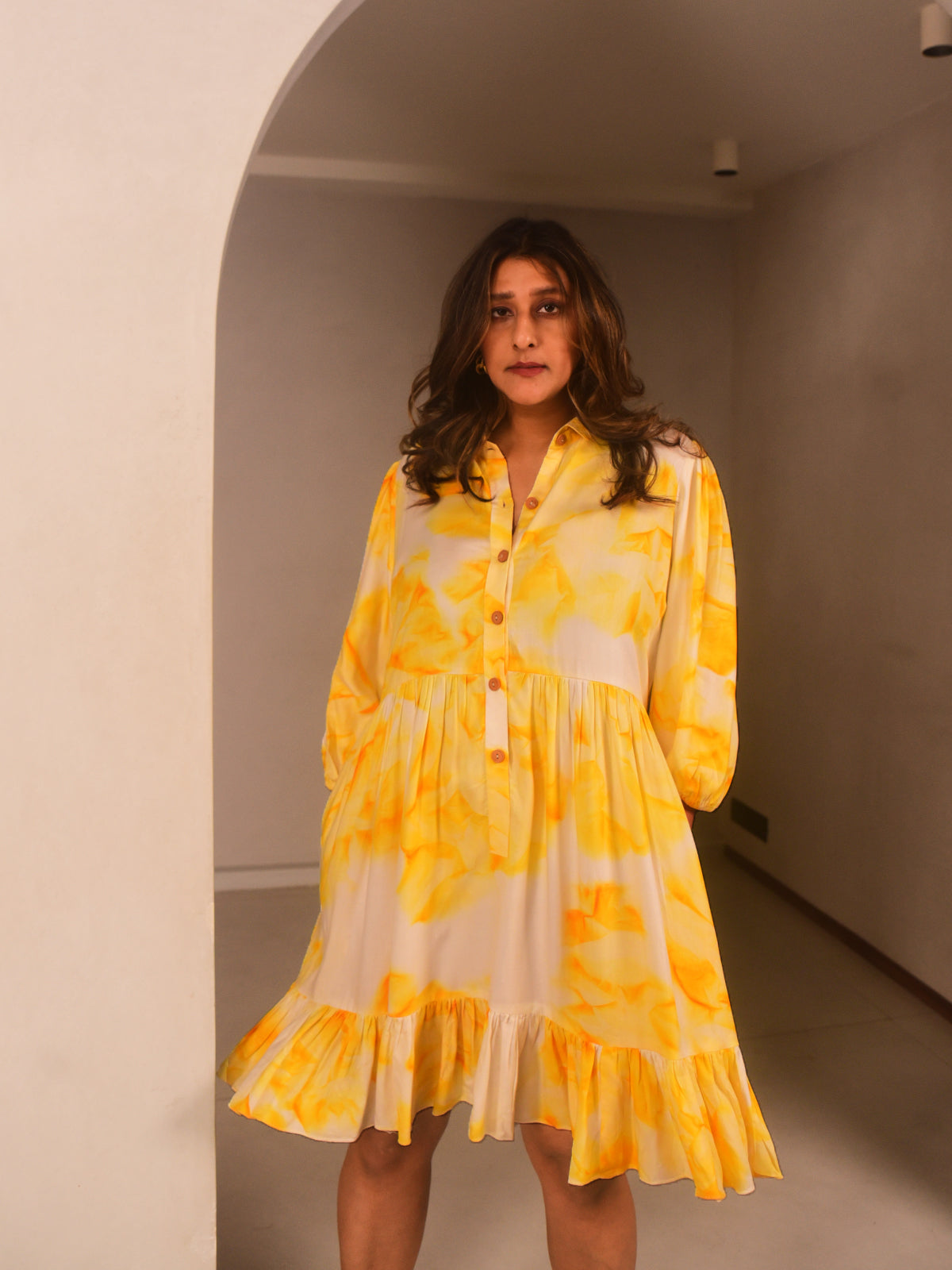 Viva Button-Down Dress