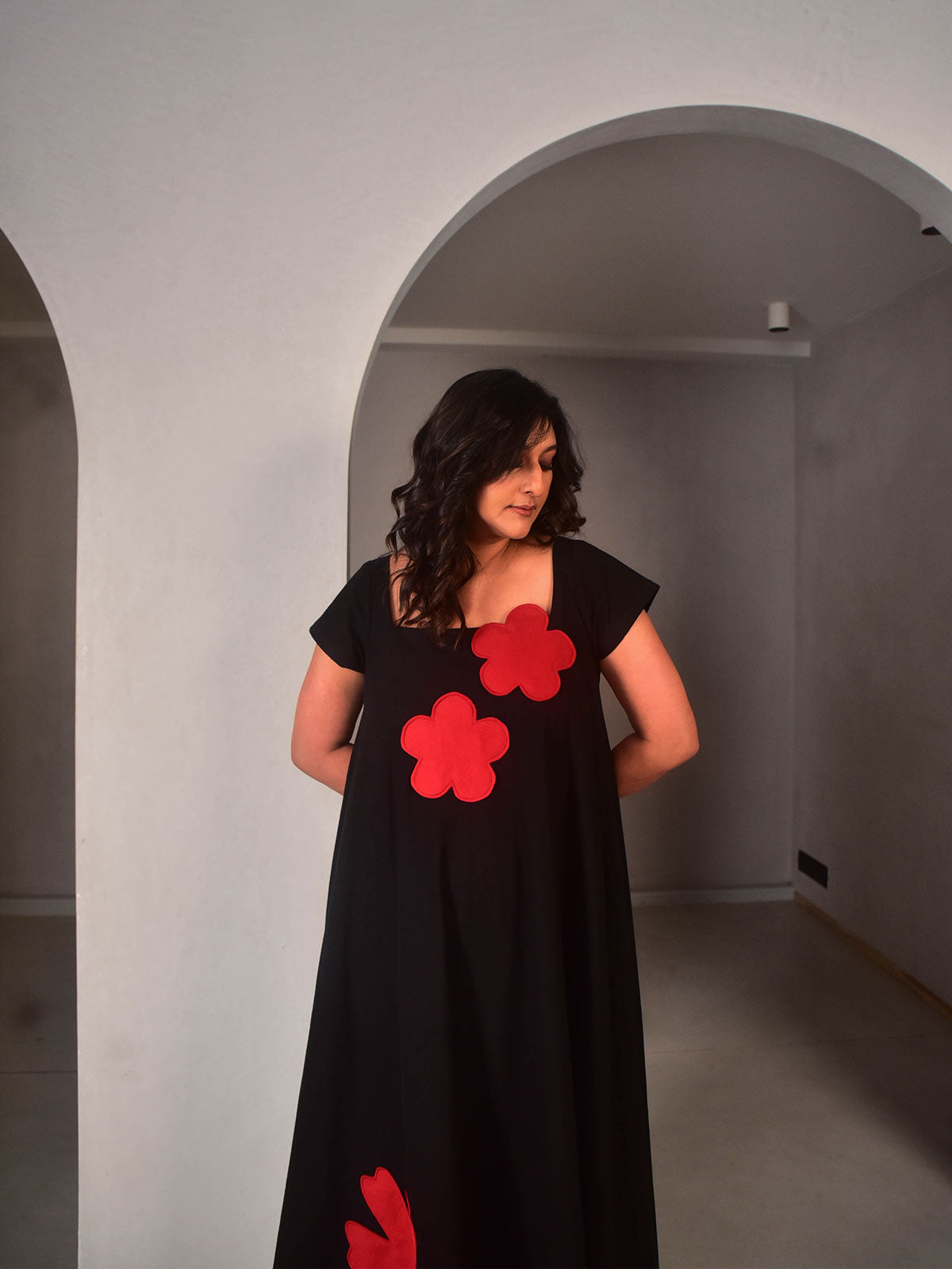 Zoey Dress with Applique