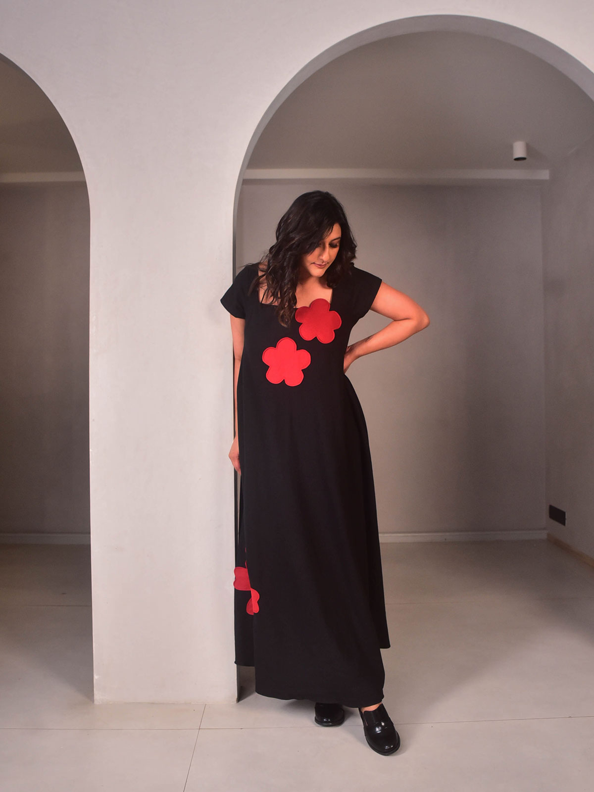 Zoey Dress with Applique