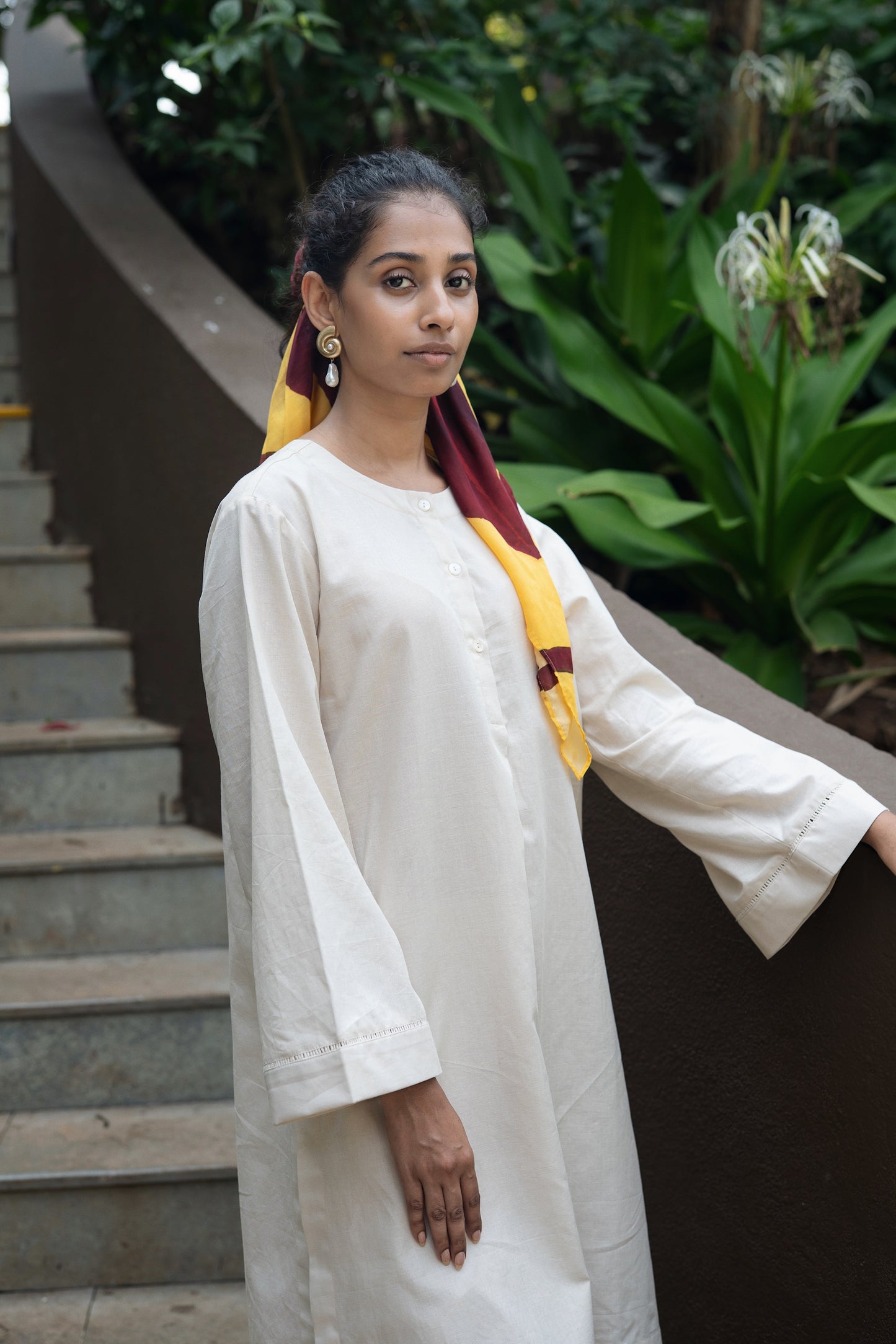 Iris Kurta Set (Biege)