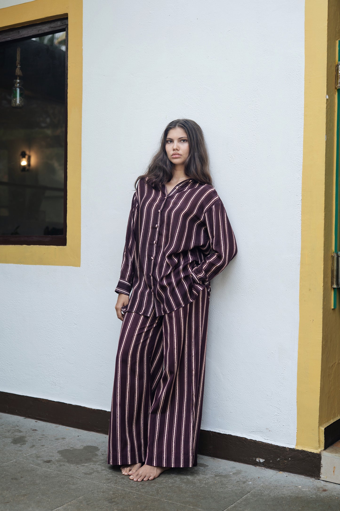 Maira Co-ord Set (Flasa Colour)