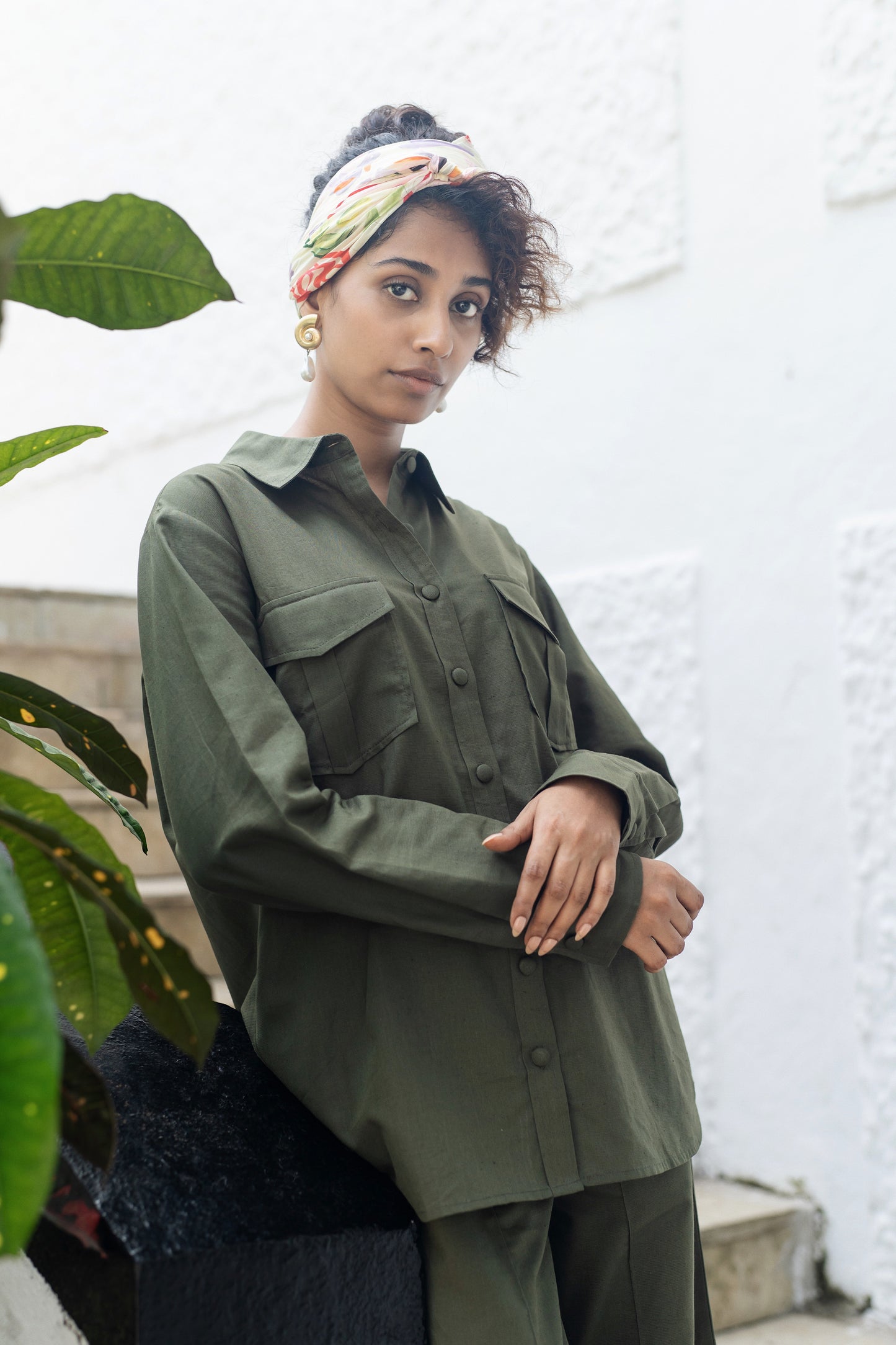 Roma Shirt (Military Green)