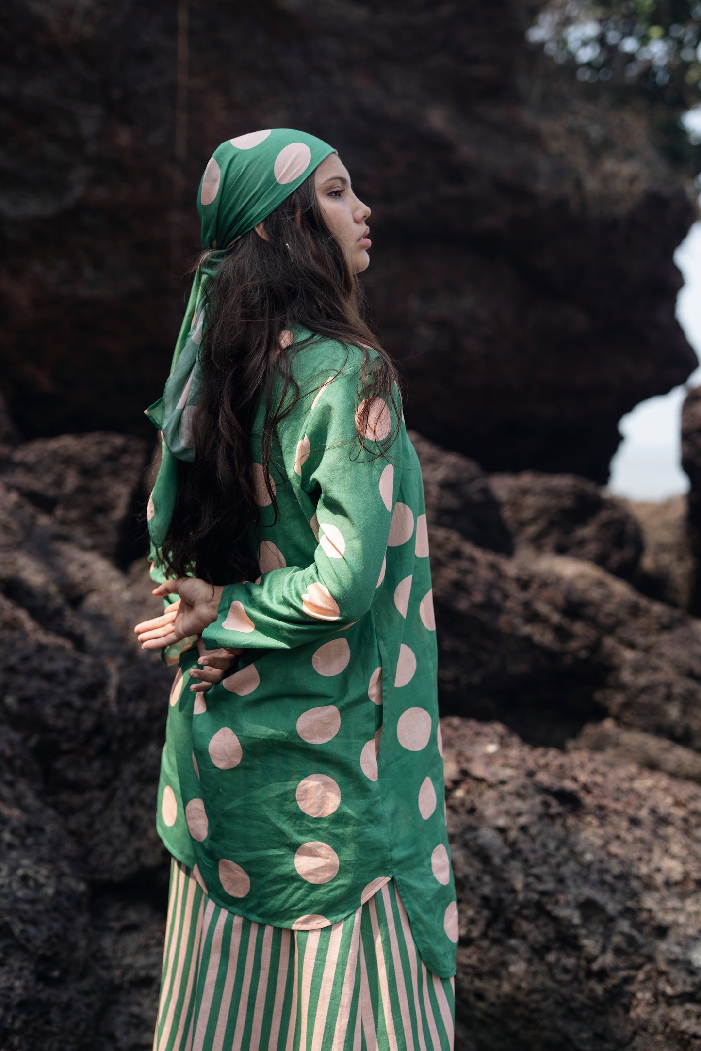 Uniqlo Set (Green & Pink)