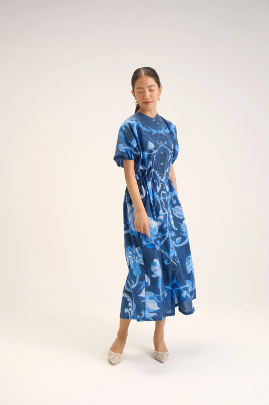 Bilberry Side Tie-Up Dress