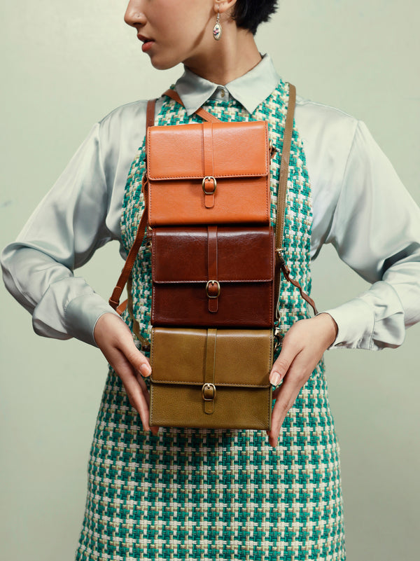 Piccolo Box Bag (Vintage Brown)