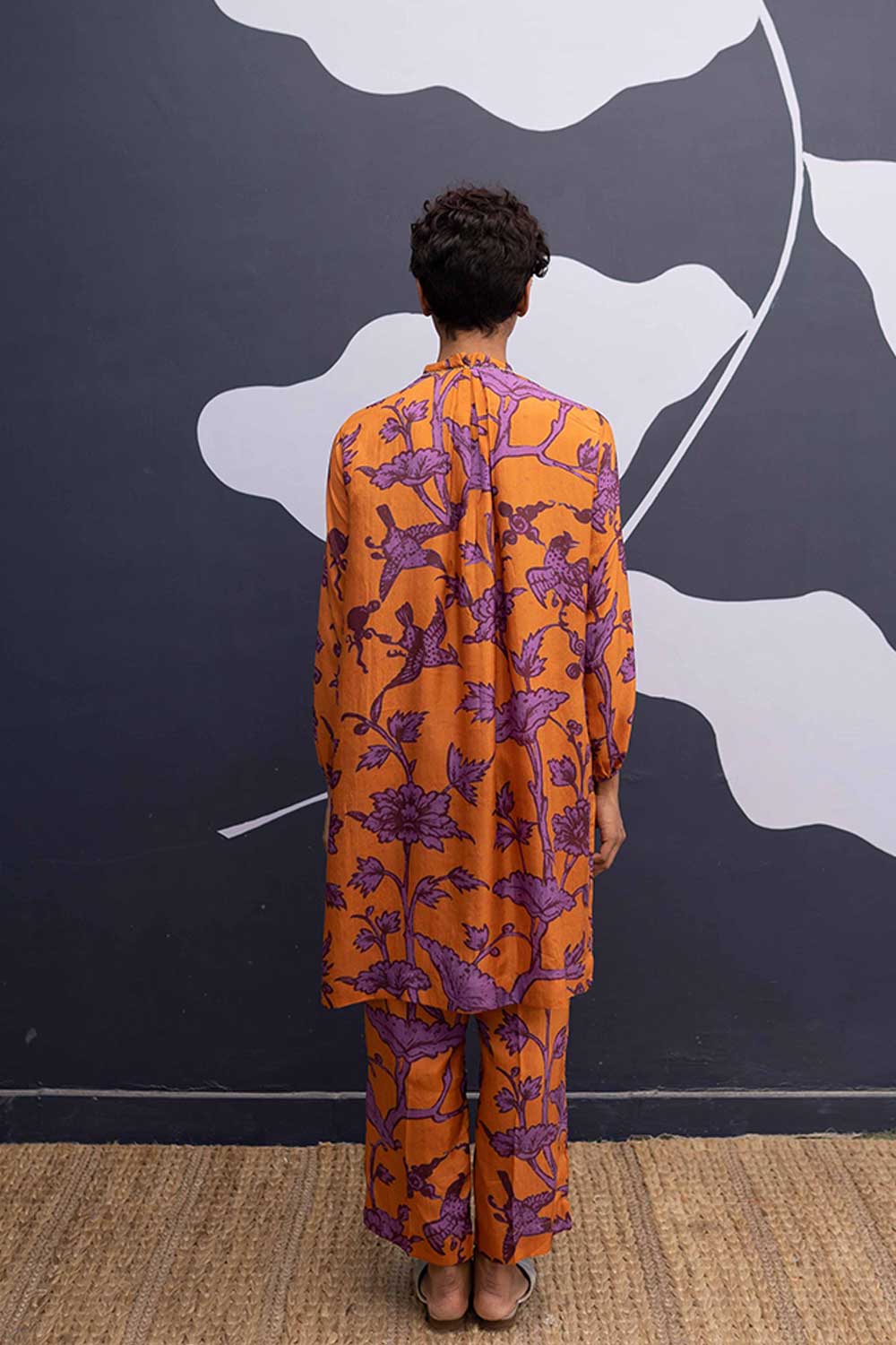 Maui Orange Kurta Set