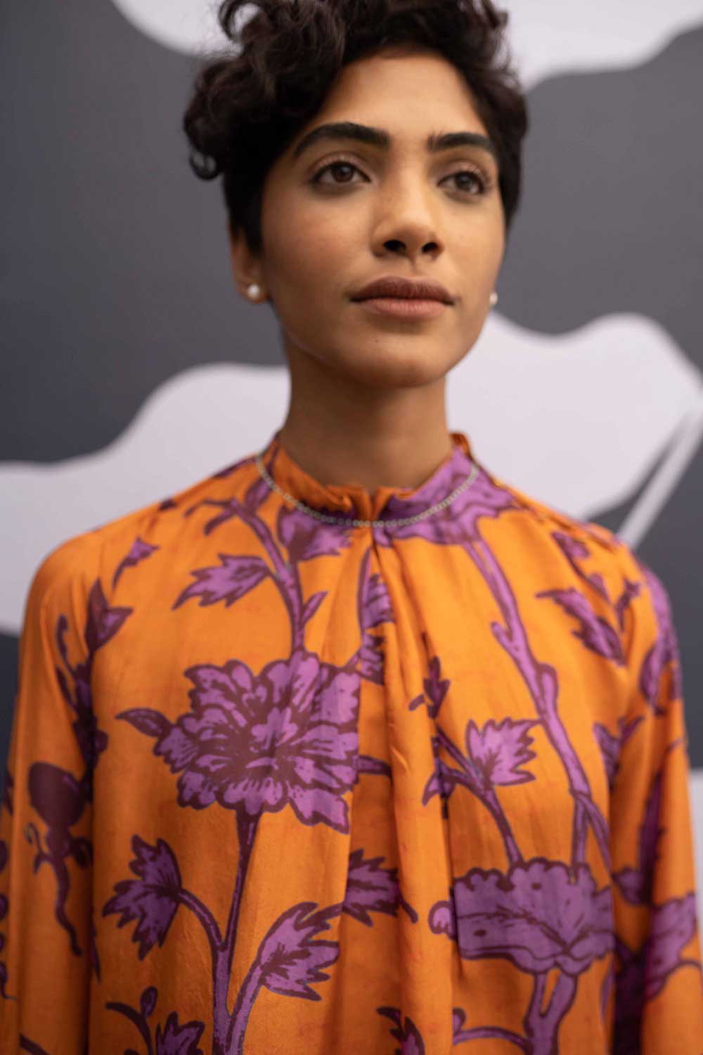 Maui Orange Kurta Set