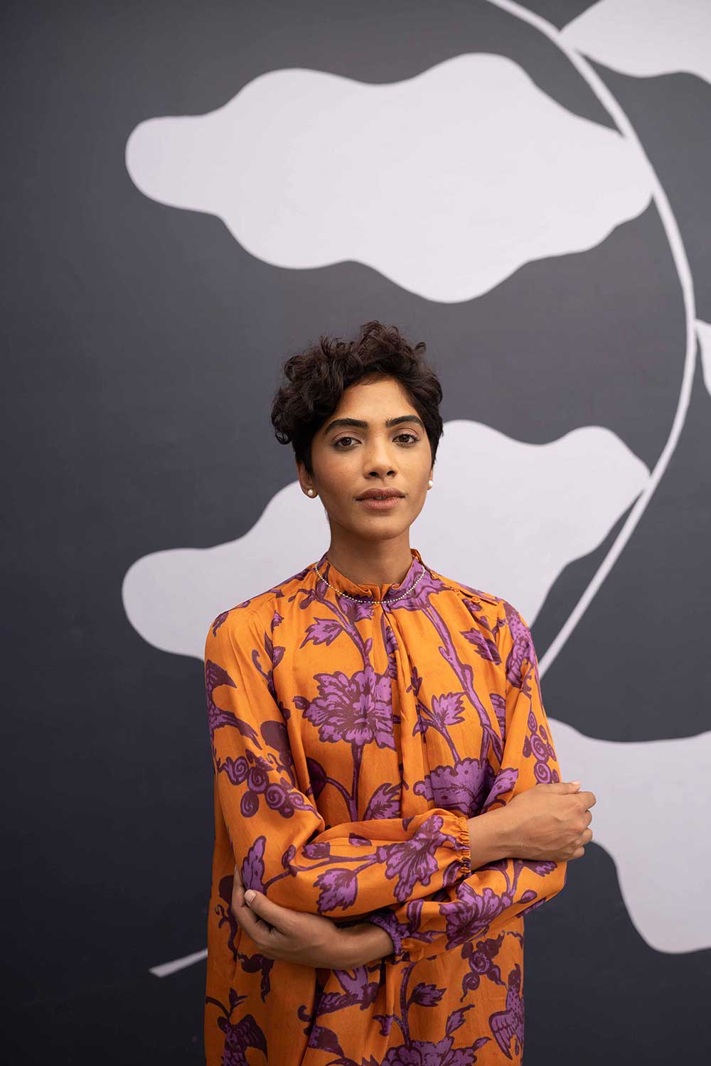 Maui Orange Kurta Set