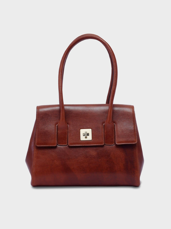Maharani Handbag (Vintage Brown)