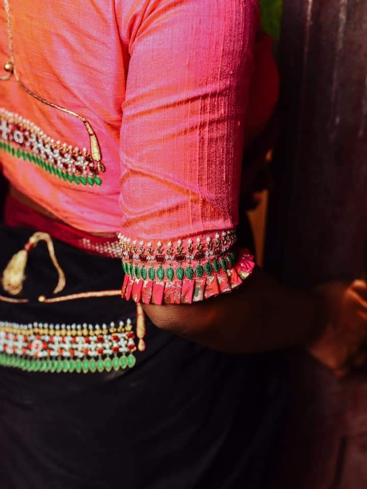 Peach Necklace