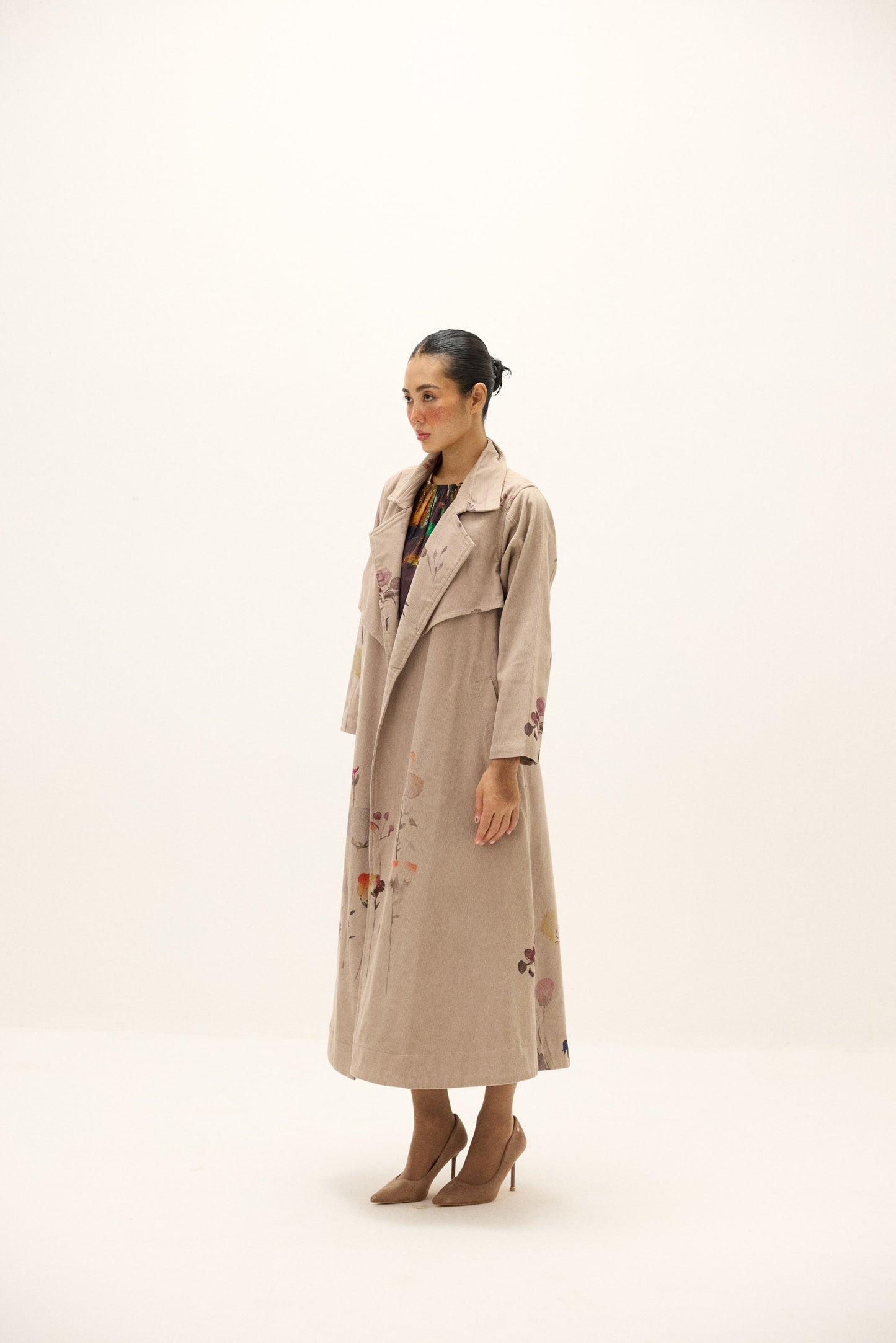 Taupe Trench Coat