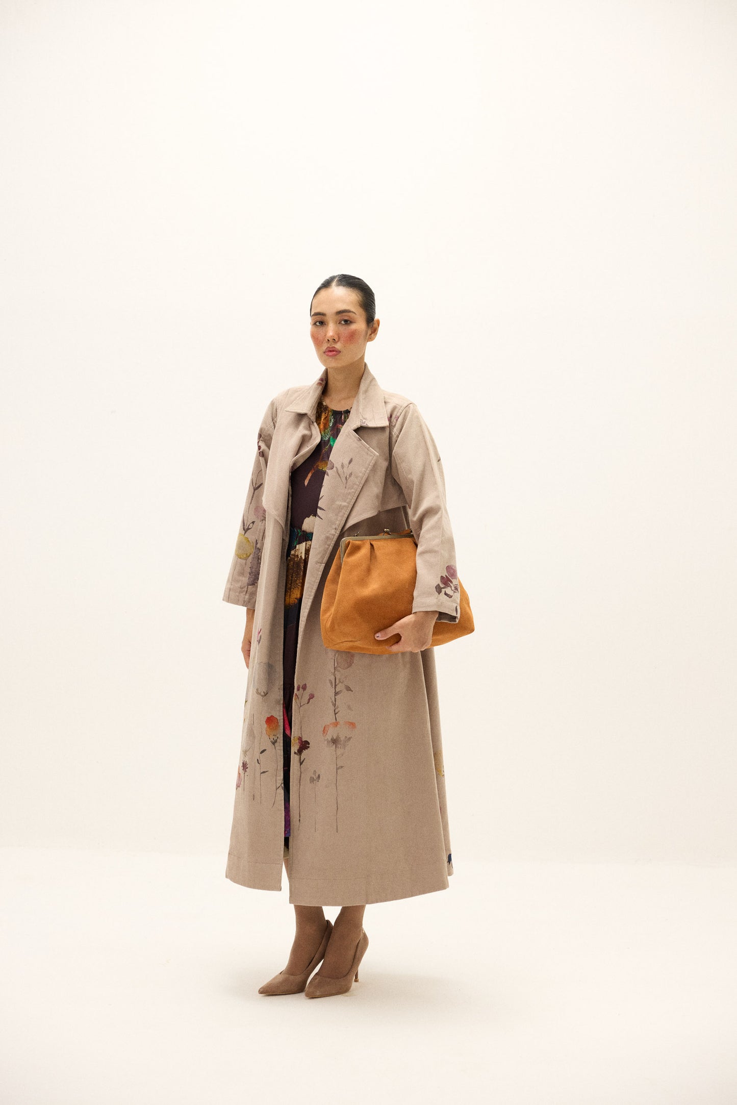 Taupe Trench Coat