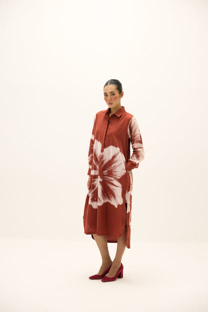 Hibisca Shirt Dress