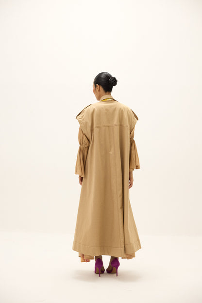 Chestnut Trench Coat