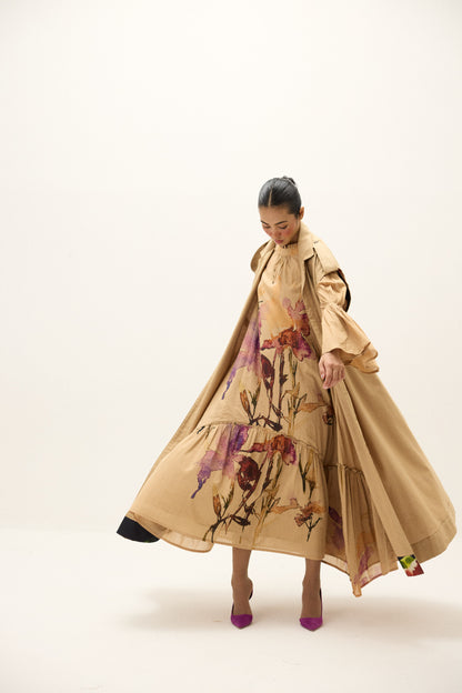 Chestnut Trench Coat