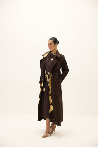 Sepia Trench Coat