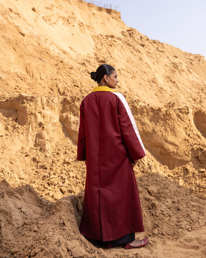 SYNTRA JACKET - MAROON