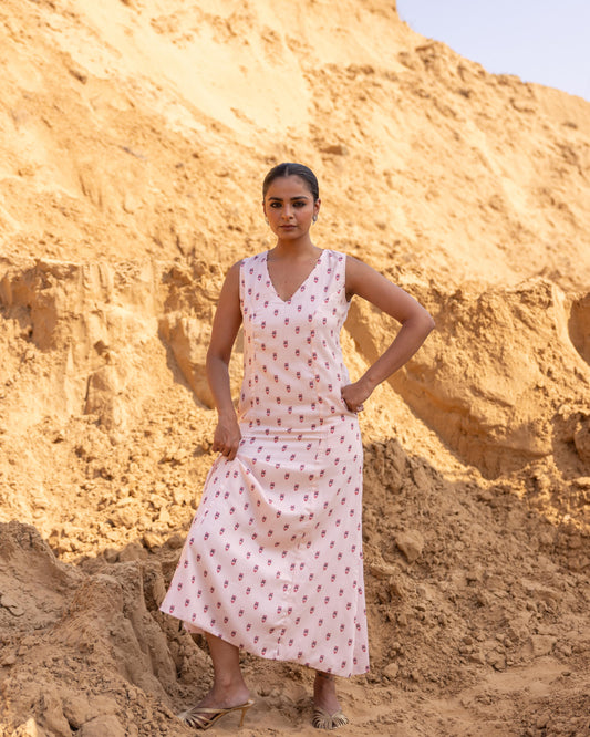 KOSHA DRESS - Desert Sand