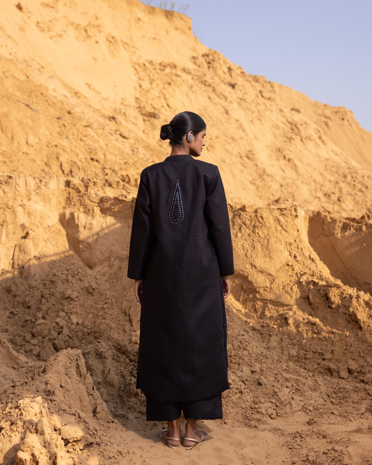 VERSE CO-ORD SET - BLACK