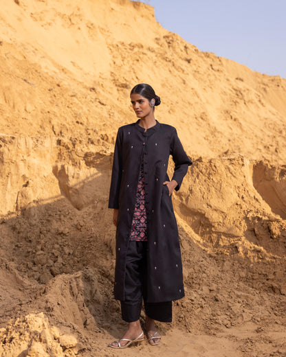 VERSE CO-ORD SET - BLACK