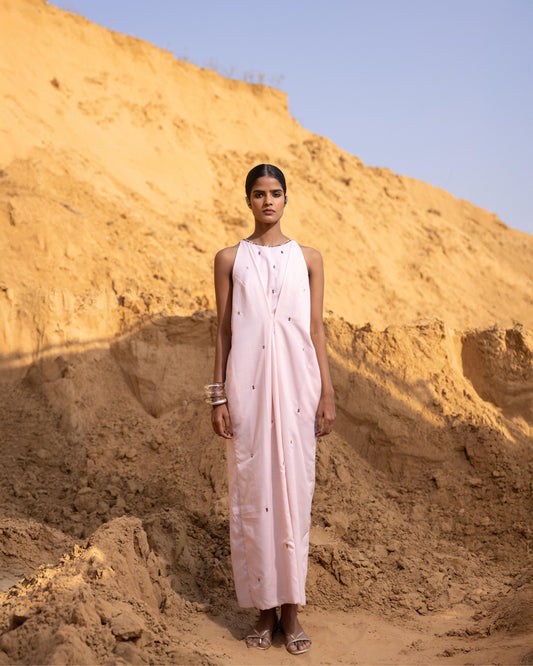 SYNTRA DRESS - Desert Sand