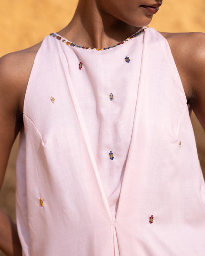 SYNTRA DRESS - Desert Sand