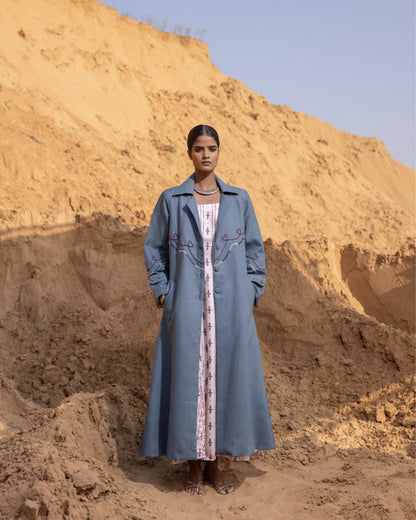 CHRONO DRESS & JACKET SET - Normandy & Desert sand