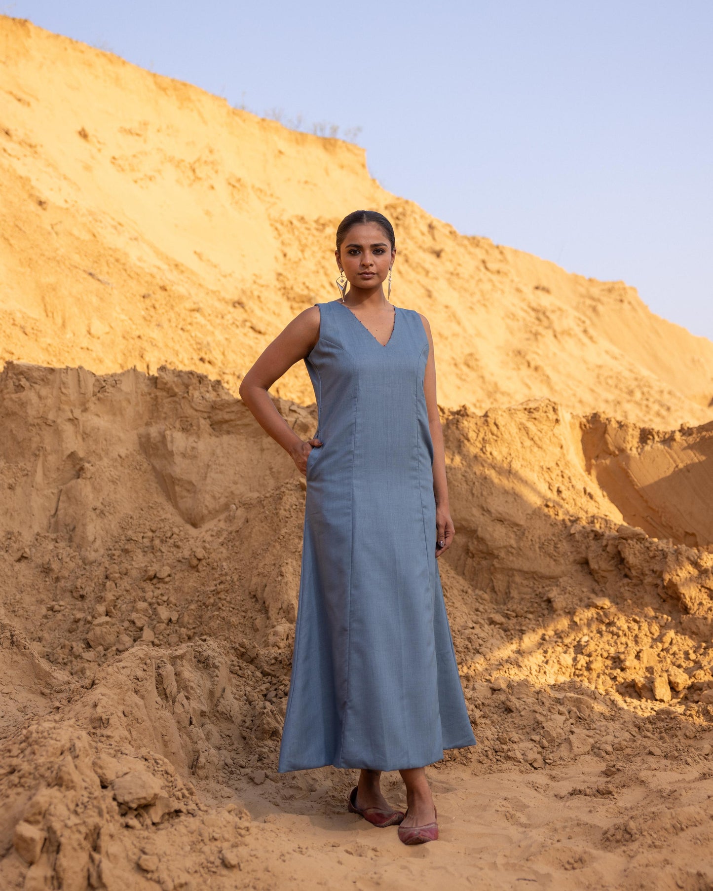KOSHA DRESS & JACKET SET - Normandy