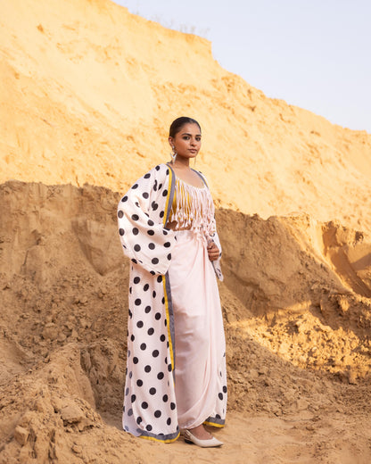 SAGA SKIRT - Desert sand