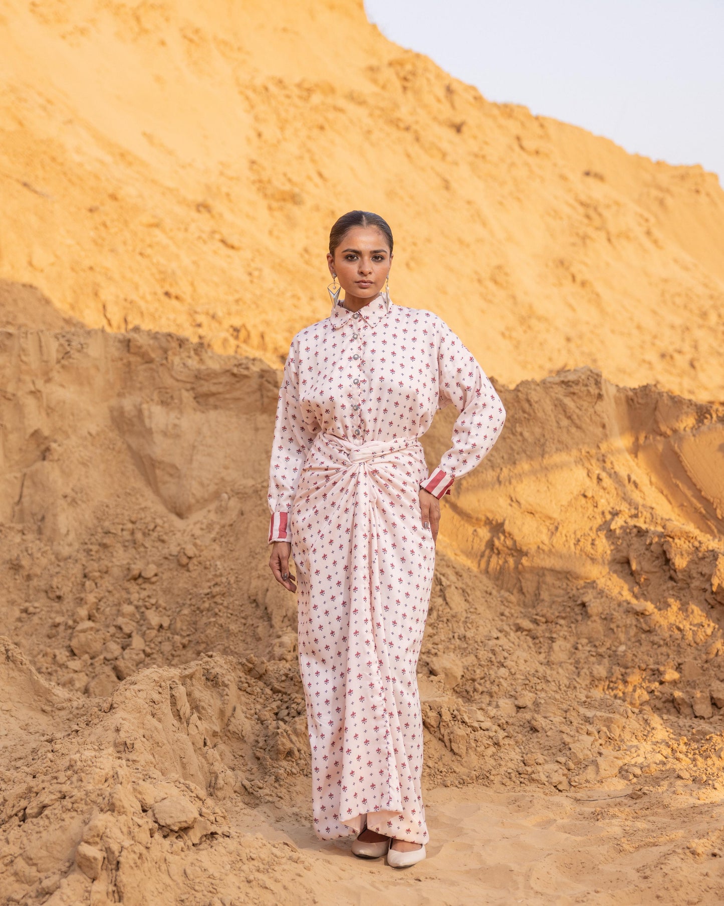 NORI SKIRT - Desert Sand