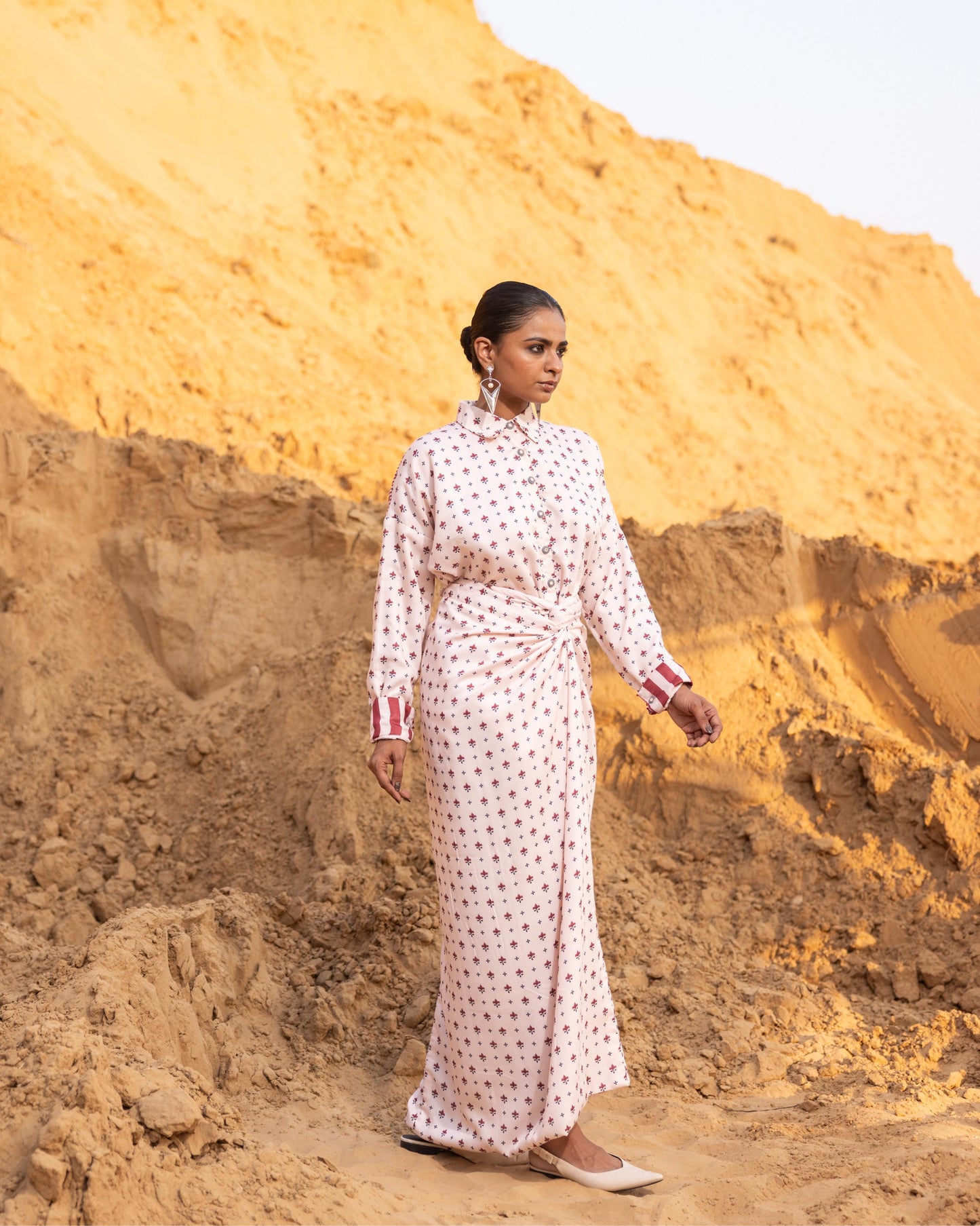 NORI CO-ORD SET - Desert Sand