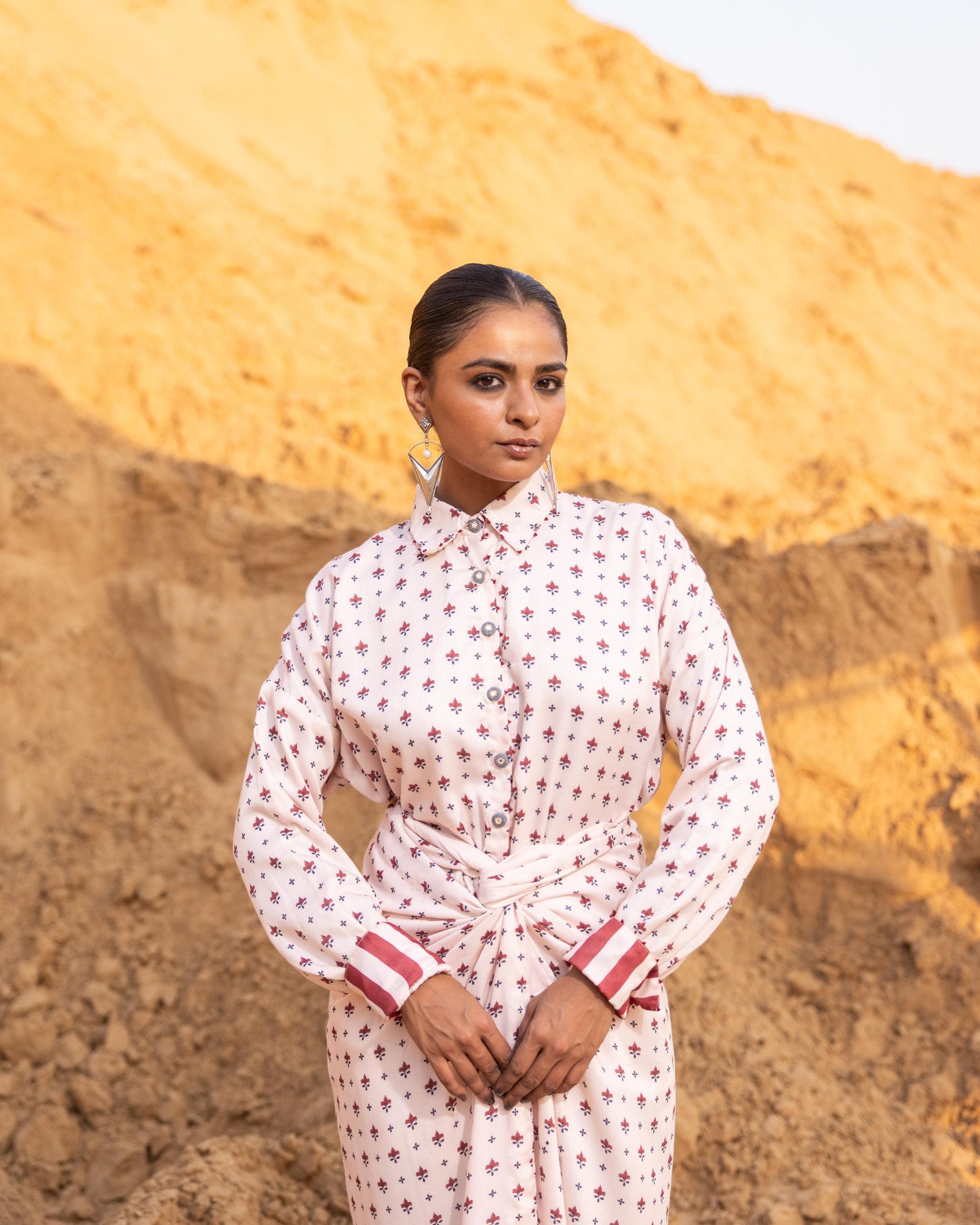 NORI SKIRT - Desert Sand