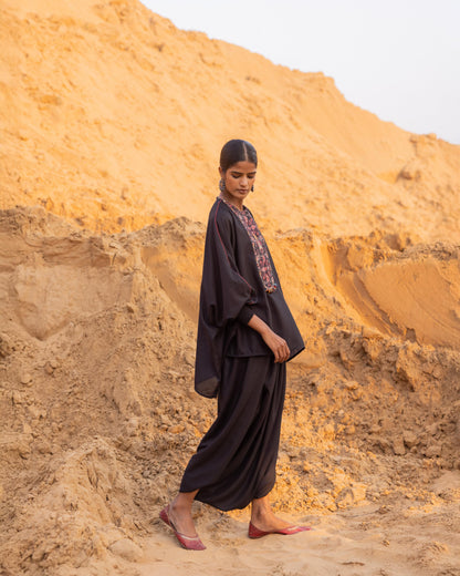 MOSAIC PANTS - BLACK